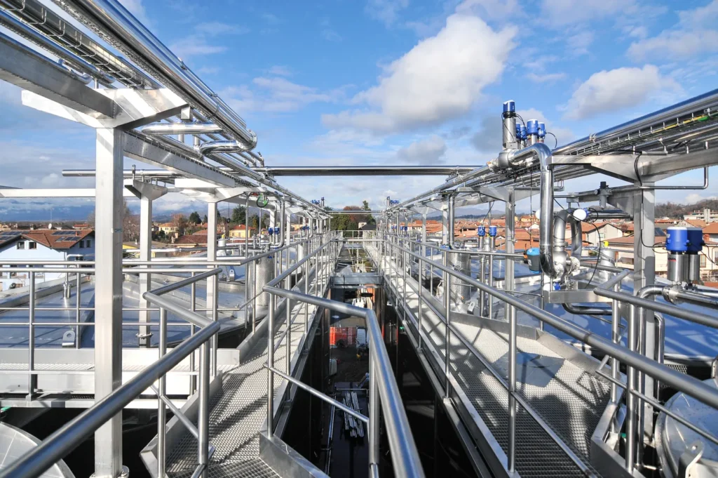 impianto acciaio inox industria alimentare